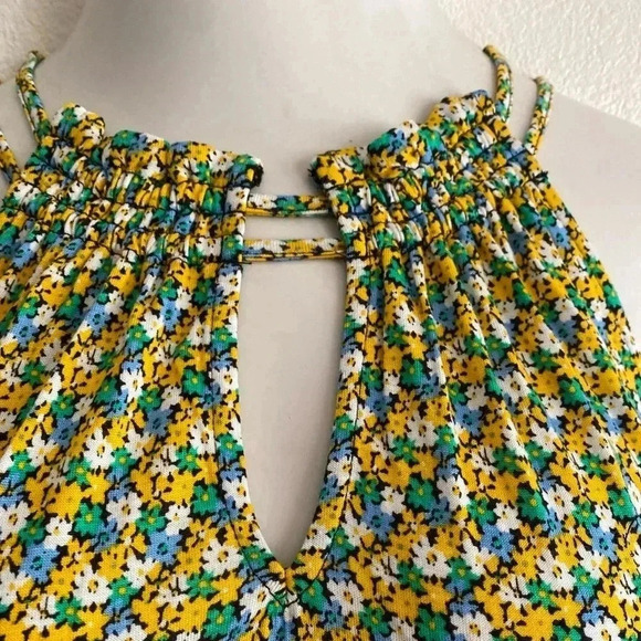 🆕Loft Floral Peplum Tank Top S🆕 - Picture 4 of 13